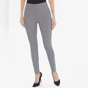 Chicos So Slimming Harper Houndstooth Leggings Size XS